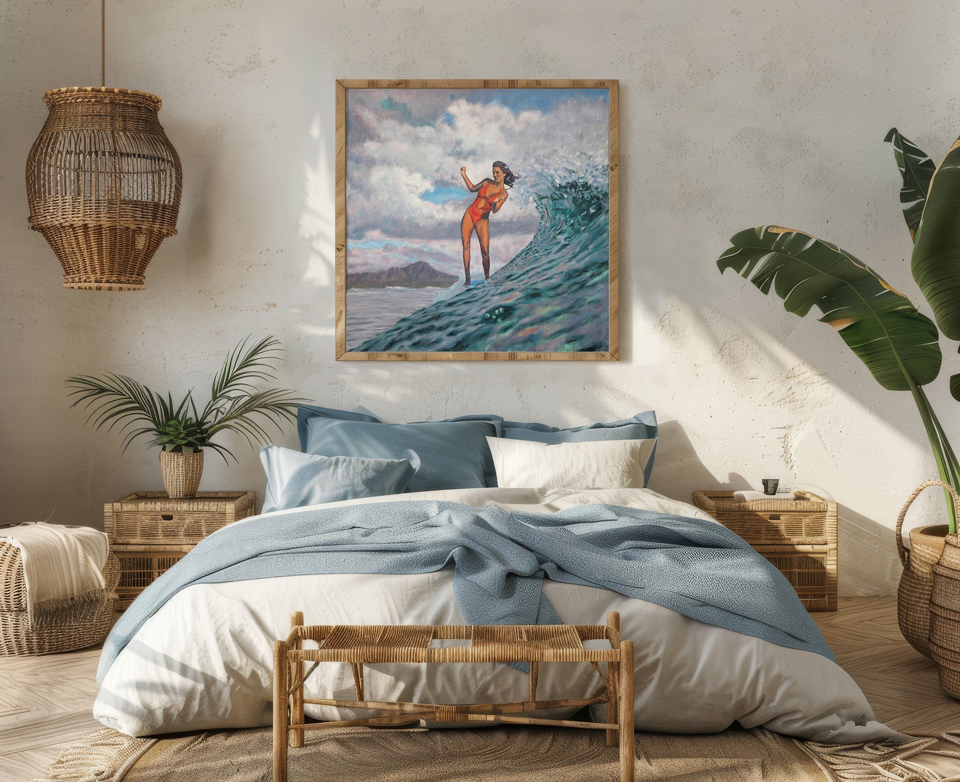 Mountain Sliding Canvas Print