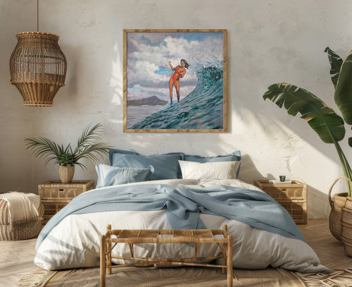 Mountain Sliding Canvas Print