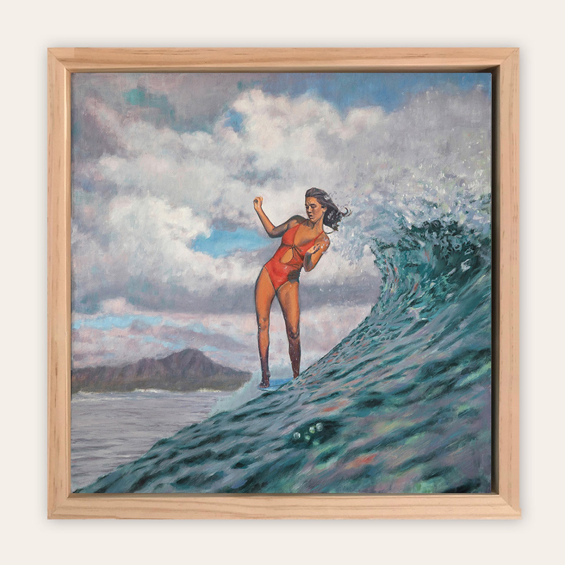 Mountain Sliding Canvas Print