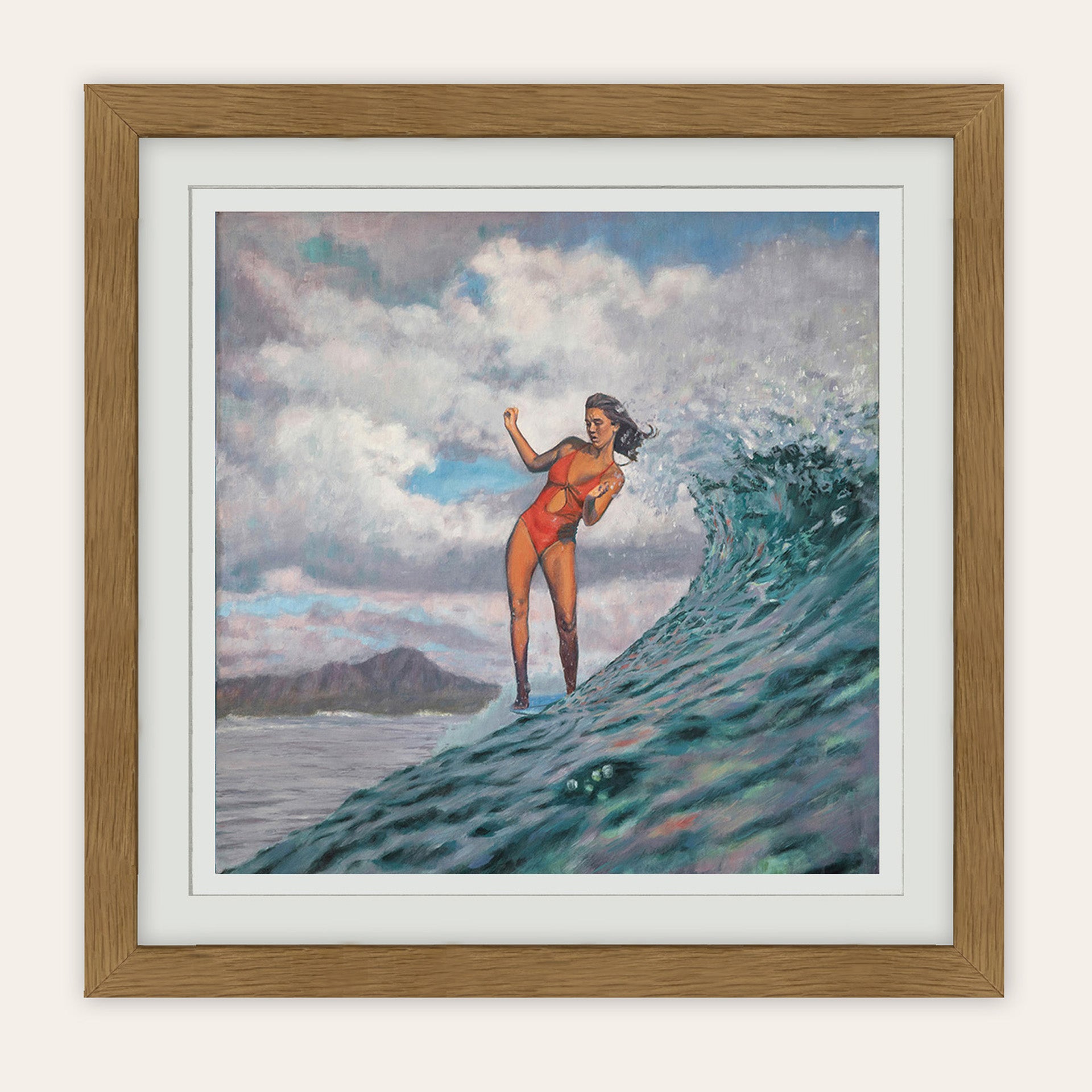 Mountain Sliding Paper Print